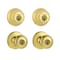 Kwikset Kwikset Tylo Polished Brass Double Entry Door Kit 1-3/4 in. 92420-031 - alternate 2